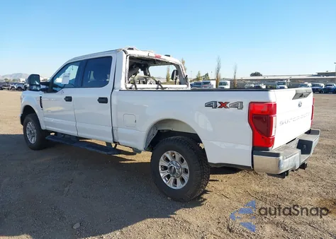 2020 Ford F-250 Xlt из США, поврежденный, VIN 1FT7W2B6XLEC22420